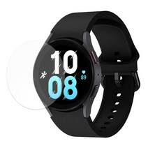 스페이스쉴드 갤럭시워치5 40mm 44mm 호환 스트릿 실리콘 밴드 스트랩 3+1 22color 필름 1매 증정, 블랙