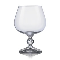 보헤미아 크리스탈 클라우디아 브랜디잔 6P 250ml 위스키 양주잔 고블렛 신혼부부 선물 유리컵 유리잔 레스토랑 양식