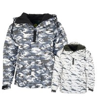 사우스플레이 남성용 잔주름 무늬 밀리터리 점퍼 OCOSP7008W9
