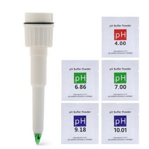 Yieryi-스마트 블루투스 PH 측정기 수족관 스파 풀 수질 모니터 테스터 토양 화장품 식품 치즈 고기 과일 반죽, CHINA, Probes