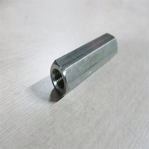 M6 M8 M10 M12 M14연결너트 스텐 육각 미터 전산볼트 롱너트 지지대 소켓 - (10개묶음), 50mm, 50mm