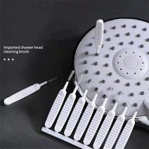 매트리스청소 10pcs 샤워 헤드 안티 막힘 청소 브러시 작은 기공 갭 주방 화장실 전화 구멍