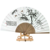 [박씨상방] 고급줄선부채(중)-대나무, 선택:단일상품
