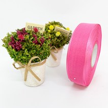 포장 리본 끈 제이제이리본 펄오간디C 15mm 25mm 40mm 20컬러 ( 길이 45M ) 공단리본, OC17