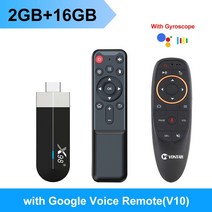 셋탑박스 셋톱박스 X98 S500 4GB 32GB 1 안드로이드 11 TV 스틱 Amlogic S905Y4 쿼드 코어 4K 60fps H.265, 03 2G16G G10S RC_03 영국 플러그