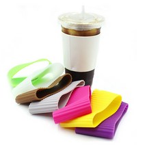 ★LUCKY♡ 실리콘 컵슬리브 실리콘컵홀더 디자인컵홀더 카페컵홀더