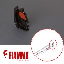 F45s 딥블랙 리드바 앤드캡-오른쪽 캠핑카 카라반 모터홈 RV 차박용 어닝부품 어닝전면패널 프론트패널 교체부품 수리용품