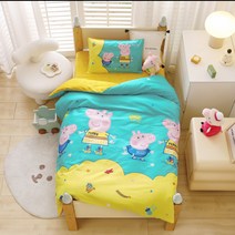 유아 낮잠 아기 알러지 돼지 페이지 이불 3종세트 매트리스 6종세트 입원세트, 11 스포츠 페이지동A순면류