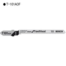 [5개입] [BOSCH] 보쉬 직쏘날 강목-깔끔한절단 T101AOF 전장83mm 직소기날