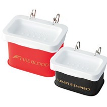 시마노정품 BK-141N 먹이용 미끼 바칸 M 미끼통, 시마노화이트