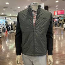 트레몰로 (주)세정 어반 남성 *F/W 이월 대박 가을 간절기 니트 소매 얇은 패딩 내장 사각 퀼팅 점퍼 TRBCLVF8326 -7881