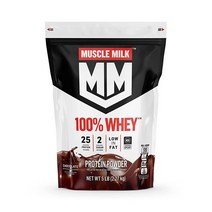 Muscle Milk 100% 유청 프로바이오틱스 단백질 파우더 초콜릿 0 8kg(1 75파운드) 23회 분량 27g 설탕 2g 1B CFU 저지방 스포츠 NSF 인증 포장은 다를, 5 Pound (Pack of 1), Chocolate