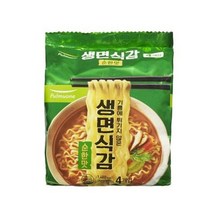 풀무원 생면식감 순한맛 97.4g x 4 x 8 라면사리 레시피 전문 라멘, 상세페이지 참조
