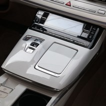 카스타 더뉴 그랜저 실내 튜닝 용품 기어패널 컵홀더 커버 카본 몰딩