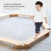 균형 원목 징검다리 감각 통합 교구 특수체육 심리운동 중심잡기, 원목징검다리