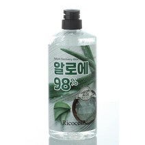 리코셀 알로에 수딩젤 대용량, 1000ml, 4개
