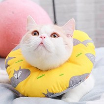 착용감 멍멍이목보호대 싼 푸들넥카라 간단 멍멍이넥쿠션 안전 예쁜 고급 쿠션 S, 1개, 뉴욕스타(NH-363)