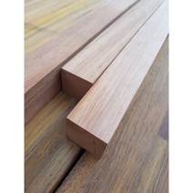 바나나목재 니아토 의자재(벤치목) 40X40X3600mm 공원의자 벤치 니아또 목재구조재