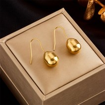 DIEYURO-316L 스테인레스 스틸 메탈 워터 드롭 후크 귀걸이 여성 패션 걸스 귀 주얼리 파티 웨딩 선물