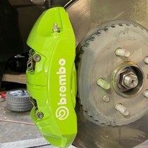 brembo 스티커 자동차 데칼 스티커 브레이크 캘리퍼 스티커, 브렘보 블랙 M, 1개