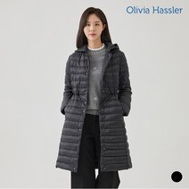 [올리비아하슬러] 슬림퀼팅덕다운롱패딩점퍼_OH0WDW202