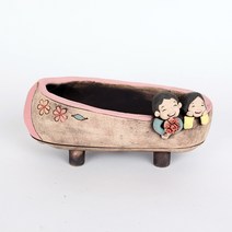 S106 꽃신 (임의배송) 다육화분 수제화분 인테리어화분