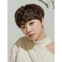 가발나라 여자 통가발 단발 숏컷 가발 홀펌, 내츄럴브라운, S-SIZE