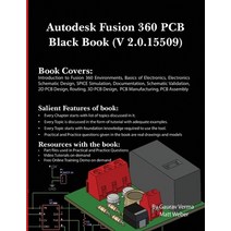 (영문도서) Autodesk Fusion 360 PCB Black Book (V 2.0.15509) Paperback, Cadcamcae Works, English, 9781774590997