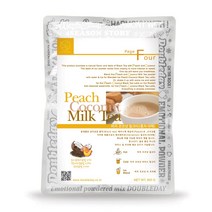 더블데이 홈카페 피치코코넛 밀크티 파우더 330G 800G, 리필패키지