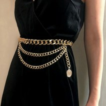 원피스가죽벨트 tassel gold chain belt for women dresses 디자이너 브랜드 럭셔리 펑크 프린지 실버 허리 여성 금속 황금 드레스