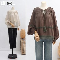 드넬 드넬 수술끈블라우스DB13003A (P001627563)