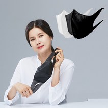 숨프리 3D 입체 새부리형 KF-AD 비말차단 마스크 블랙 30/50매 [새부리형 국산 일회용 숨쉬기편한], 30매