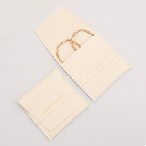 선물박스 기프트 포장 용품 소형 맞춤형 보석 봉투 인조 가죽 로고 팔찌 목걸이 귀걸이 가방, 18.9x9cm - 100