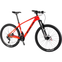 [사바코리아]SAVA 사바 M6 데오레30단 29인치 카본 MTB자전거 사바자전거 100%완조립, 레드 블랙, 15