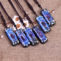 10 개대 오르곤 펜던트 에너지 크리스탈 오르고나이트 목걸이 불완전한 제품 판매, (2) 10개