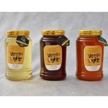 이삭꿀벌농원 답례품 선물세트 천연벌꿀 아카시아꿀 2.4kg, 600g, (4월)사과꿀