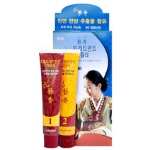 이노벨라 예향 트리트먼트 크림 칼라 염색약 60ml, 1개, 5RM 자연적갈색