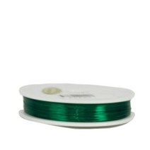 와이어 카파와이어 - 카키색(굵기 약 0.32mm/길이 약 220m) 공예용품 디자인 작품 기타원예 조화장식 포장용품 DIY 재료 만들기
