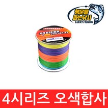 4시리즈 오색 합사줄(300M) 합사라인, 01. 0.4호(6LB)