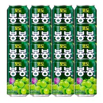 포도 알갱이 가득 봉봉 포도 340ml X 24캔 과일음료수 뚱캔 1박스