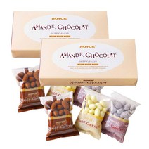 Royce Amande Chocolat 로이스 아몬드 초콜릿 3가지 맛 120g x 3봉 2팩