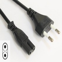 국산 8자코드 220V 10m 케이블 파워연장 AC전기선 컴퓨터노트북 PC모니터아답터 어댑터전원선 오디오게임기