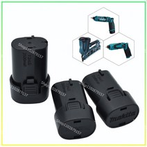 마키다배터리호환 마키타 BL7010 리튬 이온 충전식 DF030D DF330D TD021 ML704 194355-4 TD090D 7.2V 신제품, 3.2500mAh-3PCS