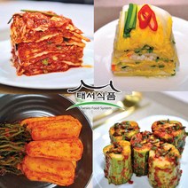 태서식품 태백고원김치세트 모음전(1~8세트), 세트1(포기1.6kg,백김치800g,총각800g)