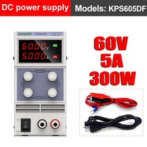 Wanptek DC 파워 서플라이 직류 전원 공급기 공급 장치 가변 전압 조정기 안정기 60V 5A 30V 10A 실험실, 4Digit 60V 5A