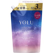 YOLU 욜루 나이트 뷰티 헤어 케어 무실리콘 대용량 샴푸 리필 1 200ml, 단일상품개