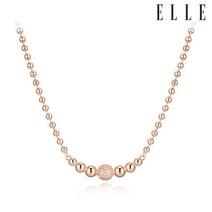 [엘르주얼리] 볼륨 라운드 목걸이 ELBRNN184