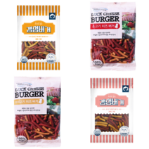 펫더맨 모이스트버거 소고기 오리고기 갬성버거 강아지간식 100g, 소고기치즈버거