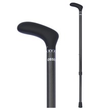 새로운 독일 수입 초경량 목발 탄소 섬유 지팡이 하이 엔드 노인 지팡이 목발 지팡이 지팡이 골절, 블랙 16001.