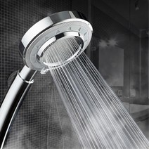 물절약 강력수압 가정용 샤워헤드 절수 화장실 해바라기 리필 교체형 전세집 고압